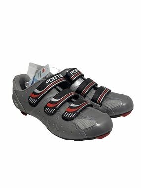 Forte CR320 Gray MTB Mountain Biking Indoor Cycling Shoes - NWT- Men’s 8.5